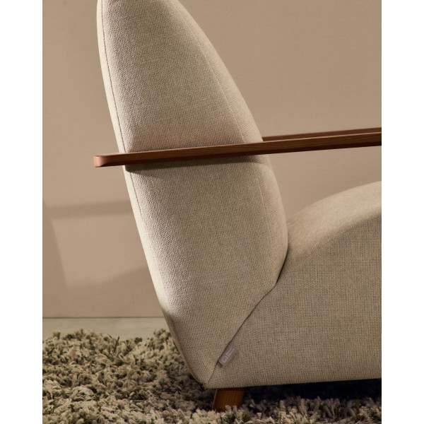 Крісло La Forma Meghan S51612TB12 Перламутровий-1