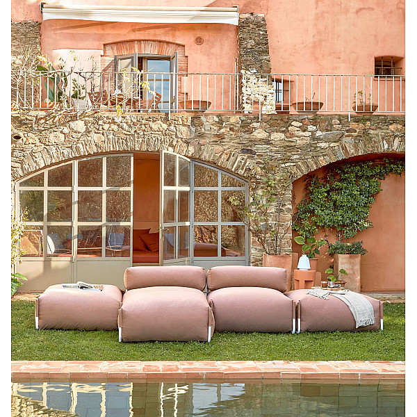 Крісло-пуф La Forma SQUARE S803_10_RS34 Теракотовий-3