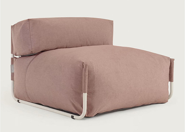 Крісло-пуф La Forma SQUARE S803_10_RS34 Теракотовий-4