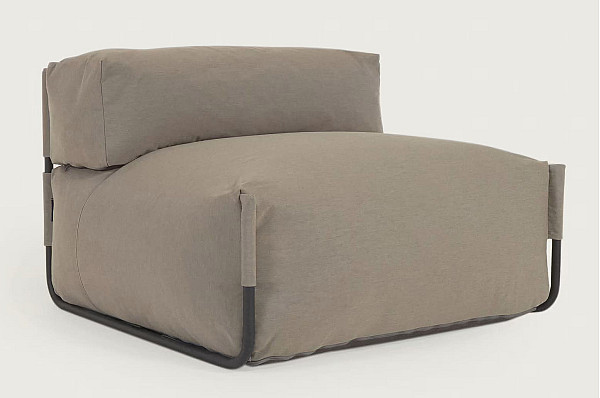 Кресло-пуф La Forma SQUARE S803_11_RS06 Коричневый Кресло-пуф La Forma SQUARE S803_11_RS06 Коричневый-3