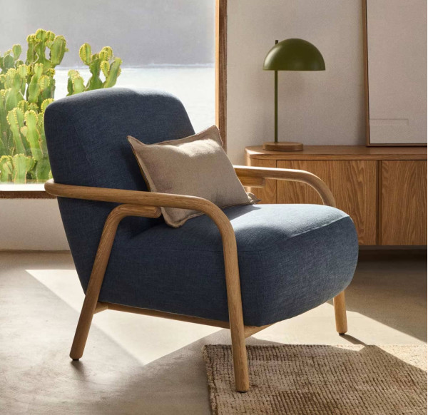 Кресло La Forma SYLO S0900060FG25 Синий-0