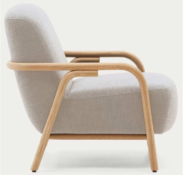 Крісло La Forma SYLO S0900060FG12 Бежевий-2