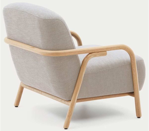 Крісло La Forma SYLO S0900060FG12 Бежевий-3