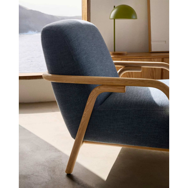 Кресло La Forma SYLO S0900060FG25 Синий-4