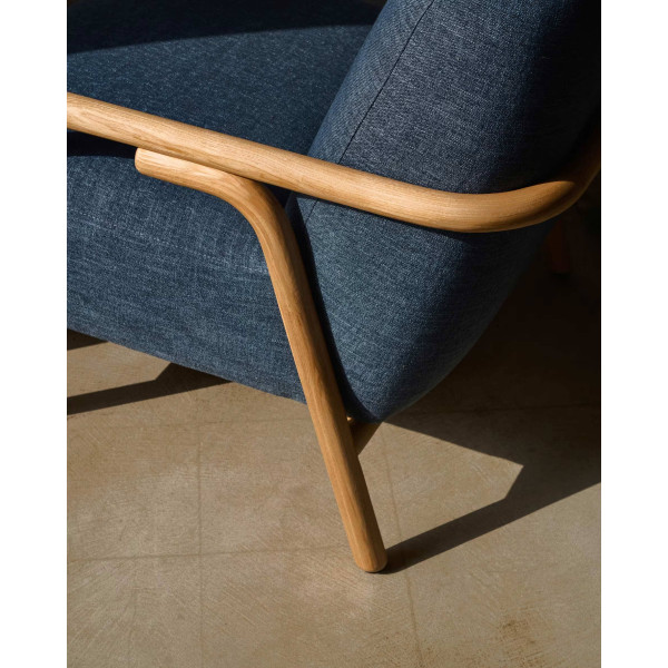 Кресло La Forma SYLO S0900060FG25 Синий-5