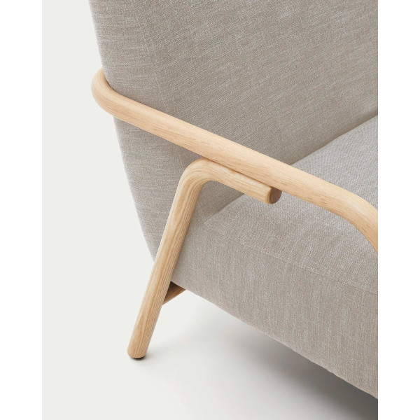 Крісло La Forma SYLO S0900060FG12 Бежевий-5