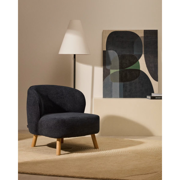 Кресло La Forma Ulit S84082BC15 Синий-1