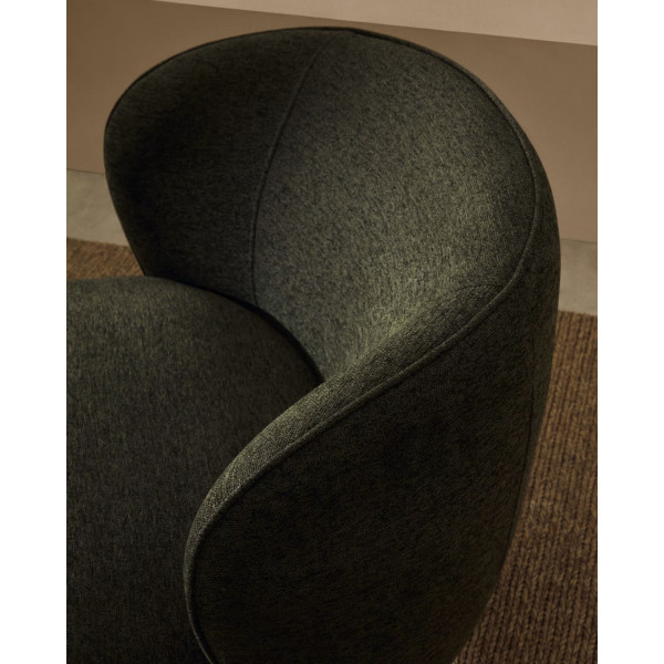 Кресло La Forma Ulit S84082BC19 Зеленый-2