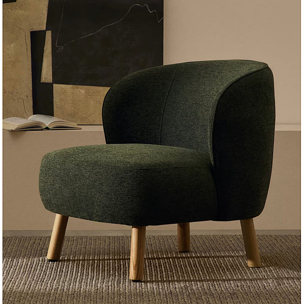 Кресло La Forma Ulit S84082BC19 Зеленый-0