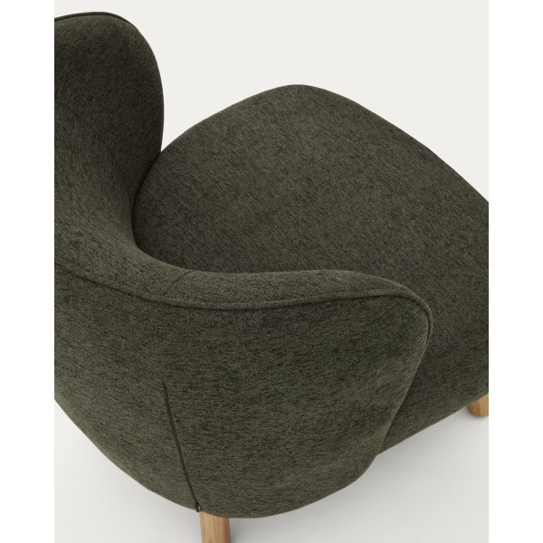 Кресло La Forma Ulit S84082BC19 Зеленый-9