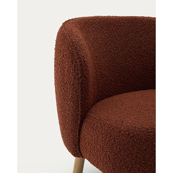 Кресло La Forma Ulit S84082FA10 Терракотовый-8