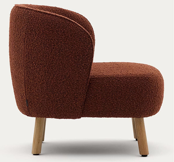 Кресло La Forma Ulit S84082FA10 Терракотовый-5