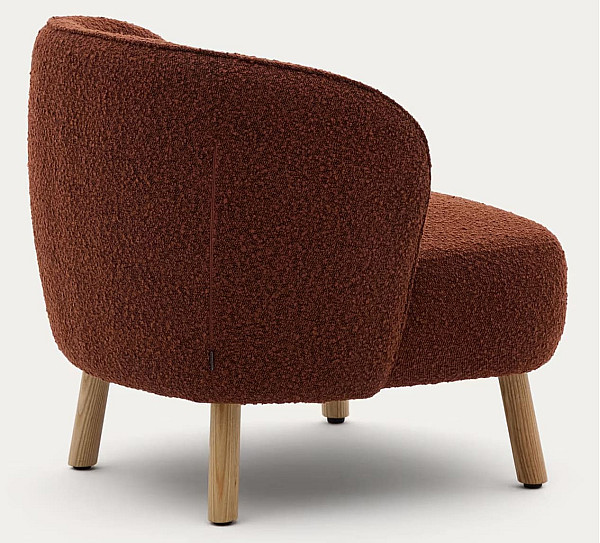 Кресло La Forma Ulit S84082FA10 Терракотовый-6