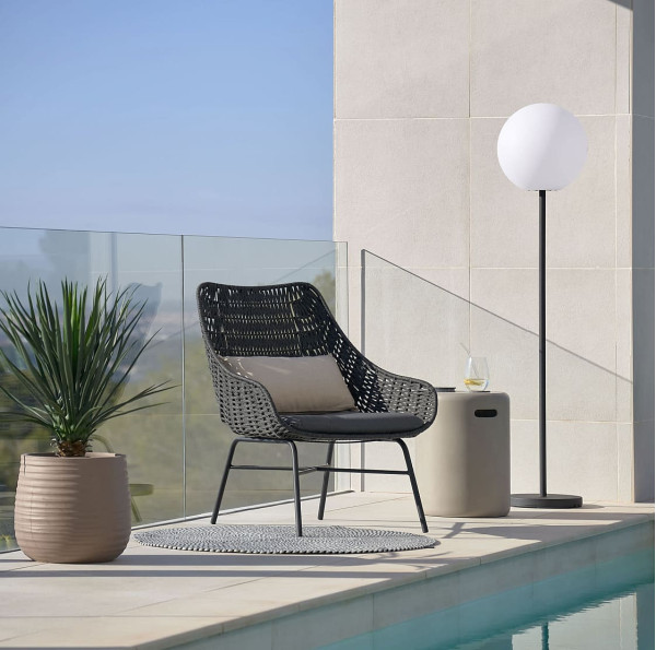 Крісло La Forma ABELI CC5223J01 Чорний-1