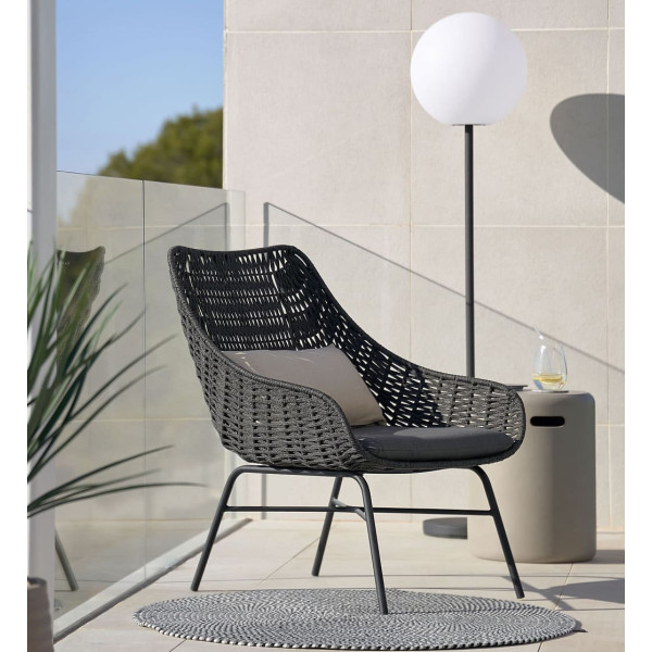 Крісло La Forma ABELI CC5223J01 Чорний-0