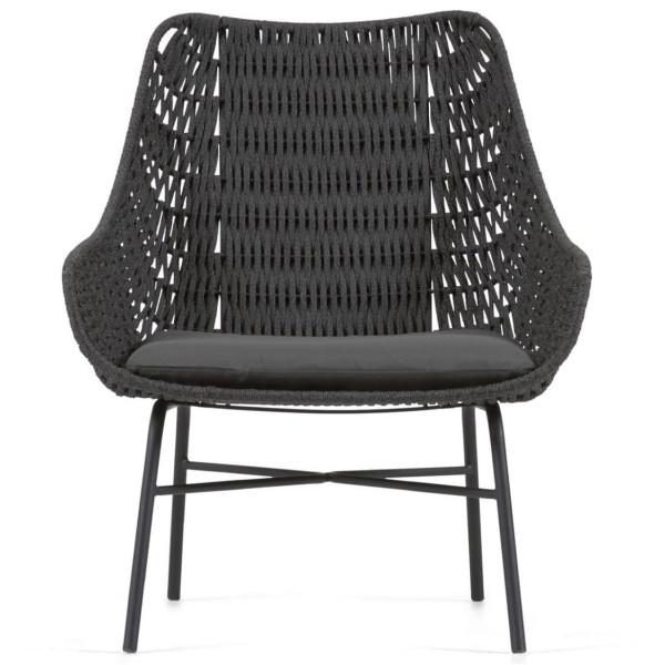 Крісло La Forma ABELI CC5223J01 Чорний-4