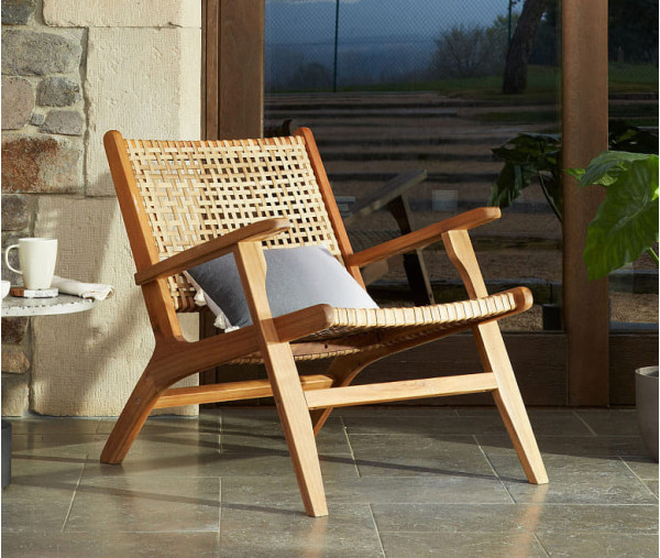 Крісло з ротанга La Forma GRIGNOON CC1059M46-0