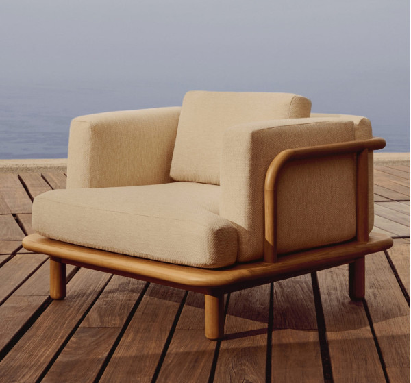 Кресло La Forma Turqueta J1700061MM47 Бежевый-0