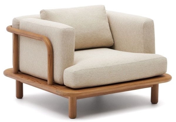 Кресло La Forma Turqueta J1700061MM47 Бежевый-2