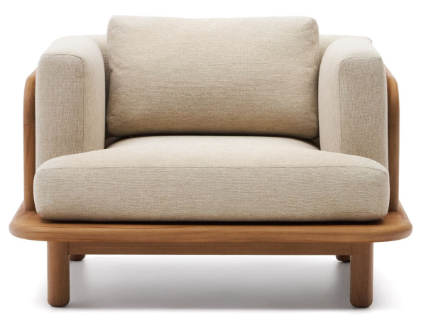 Кресло La Forma Turqueta J1700061MM47 Бежевый-4