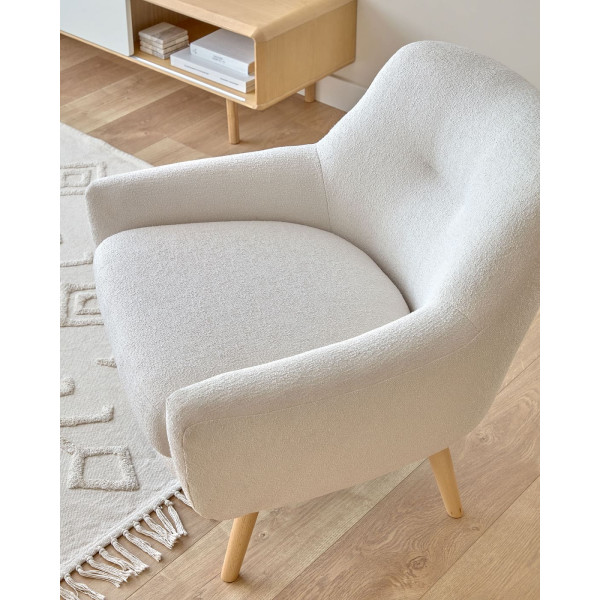 Кресло La Forma CANDELA S808_10_PS33 Белый-1