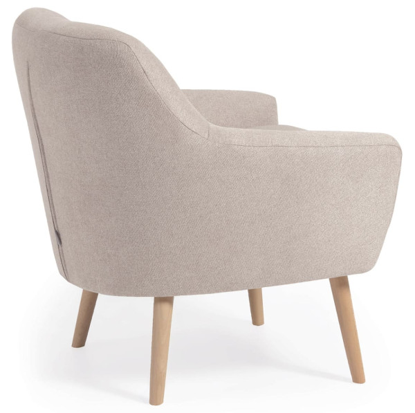 Крісло La Forma CANDELA S808_10_SO12 Бежева тканина синель-5