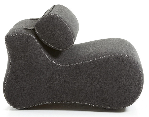 Крісло La Forma CLUB Чорний S442VA02-4