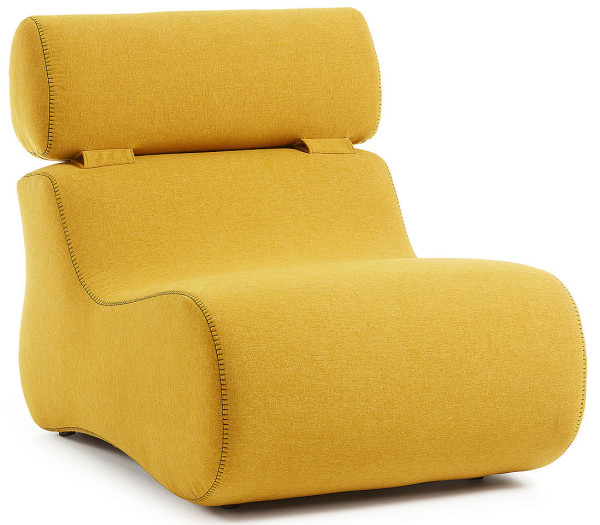 Крісло La Forma CLUB Жовте S442VA81-0