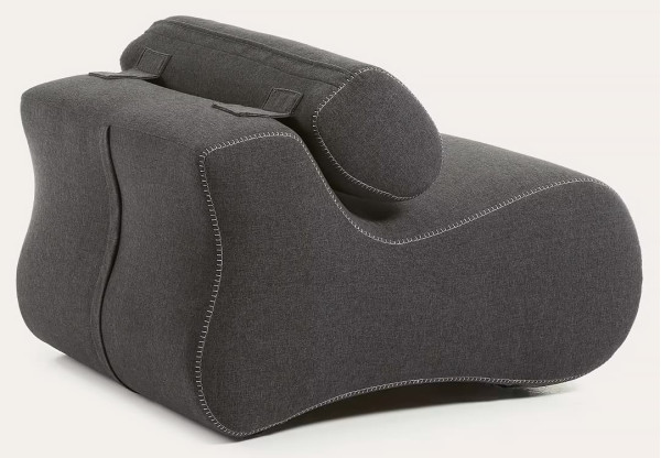 Крісло La Forma CLUB Чорний S442VA02-6