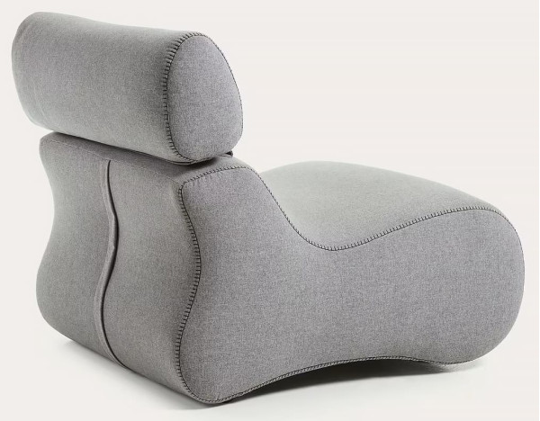 Крісло La Forma CLUB Сіре S442VA03-5