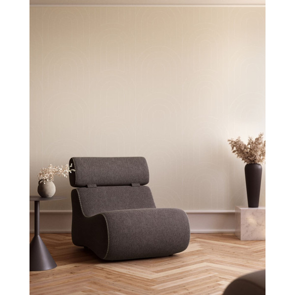 Крісло La Forma CLUB Чорний S442VA02-1