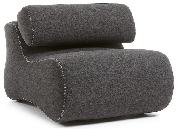 Крісло La Forma CLUB Чорний S442VA02-3