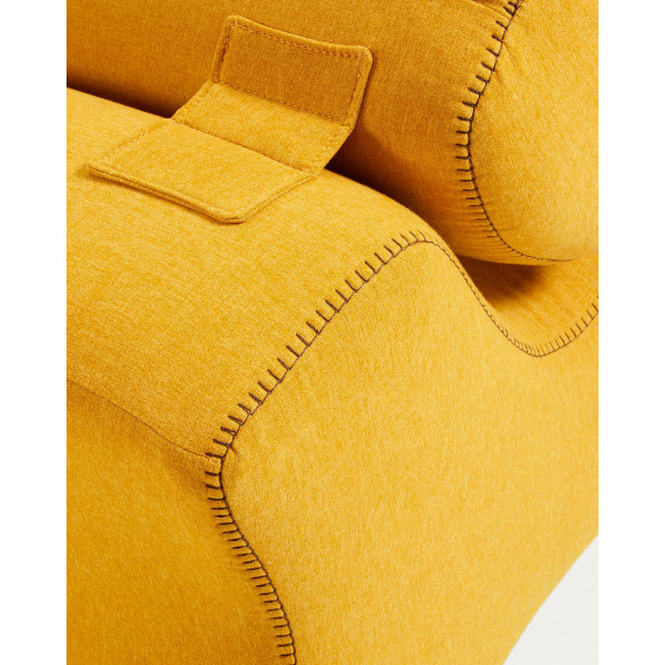 Крісло La Forma CLUB Жовте S442VA81-6