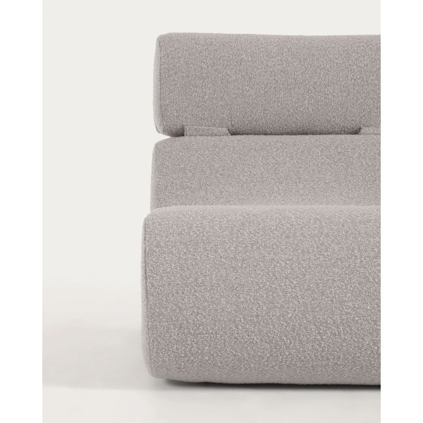 Кресло La Forma Club S442J14 Светло-серый букле-8