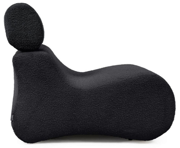 Крісло La Forma Club S442J01 Чорний букле-5