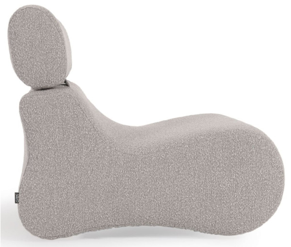 Кресло La Forma Club S442J14 Светло-серый букле-4