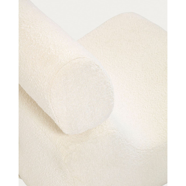 Крісло La Forma Club S442J33 Білий букле-9