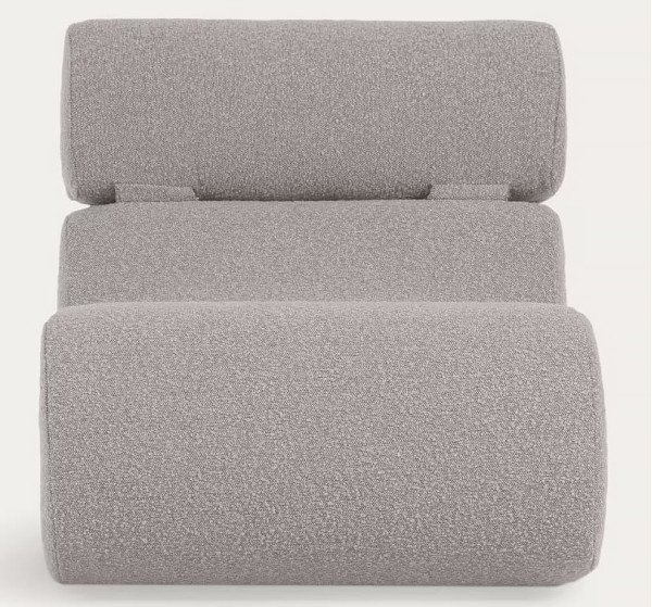 Кресло La Forma Club S442J14 Светло-серый букле-3