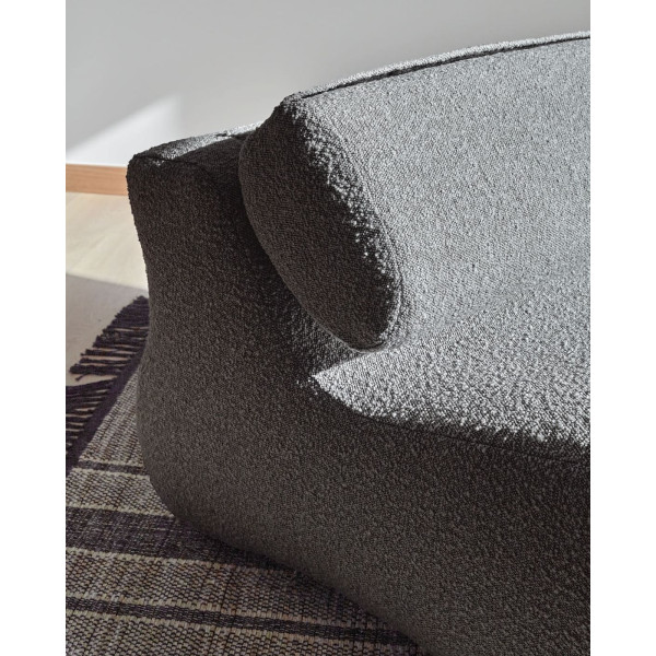 Крісло La Forma Club S442J01 Чорний букле-2