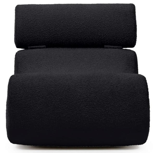 Крісло La Forma Club S442J01 Чорний букле-4