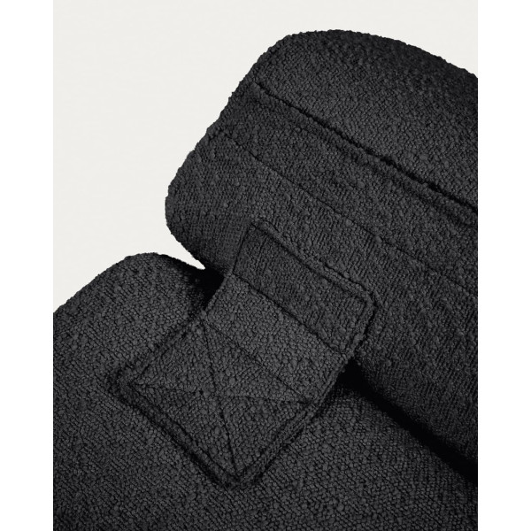 Крісло La Forma Club S442J01 Чорний букле-10