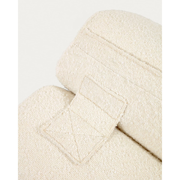 Крісло La Forma Club S442J33 Білий букле-10