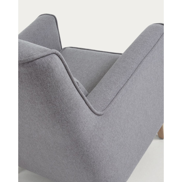 Кресло La Forma FYNA Серое S418VA03-3