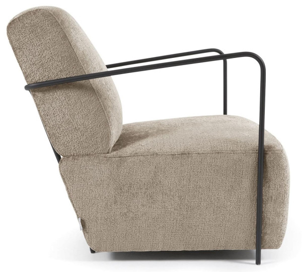 Кресло La Forma GAMER S564BG12 Бежевый плюшевая синель-5