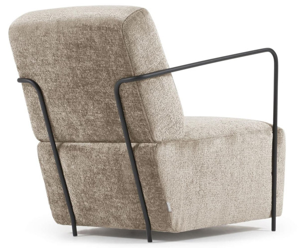 Кресло La Forma GAMER S564BG12 Бежевый плюшевая синель-6