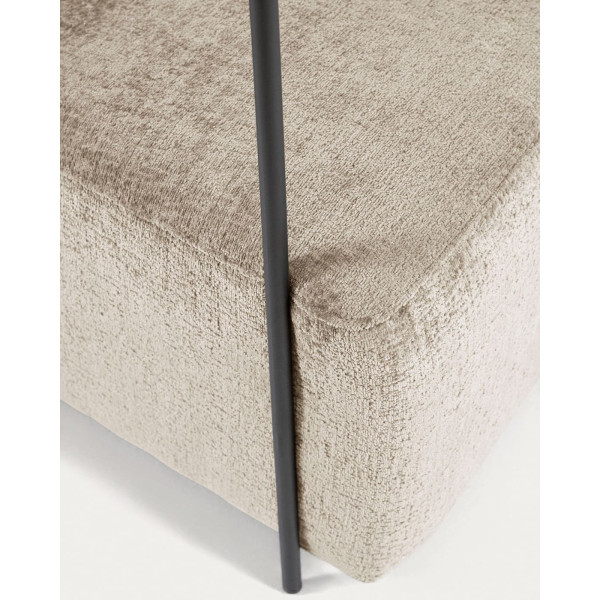 Кресло La Forma GAMER S564BG12 Бежевый плюшевая синель-10