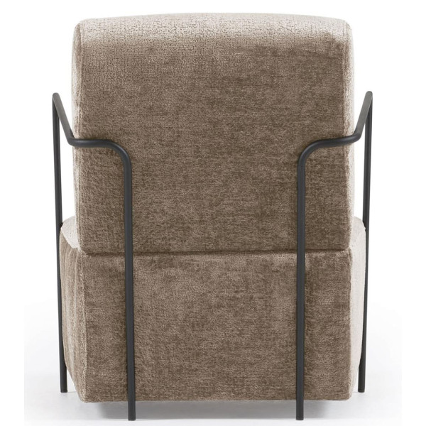 Кресло La Forma GAMER S564BG12 Бежевый плюшевая синель-7