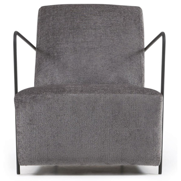 Кресло La Forma GAMER S564BG15 Серый плюшевая синель-3