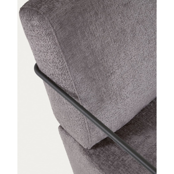 Кресло La Forma GAMER S564BG15 Серый плюшевая синель-8