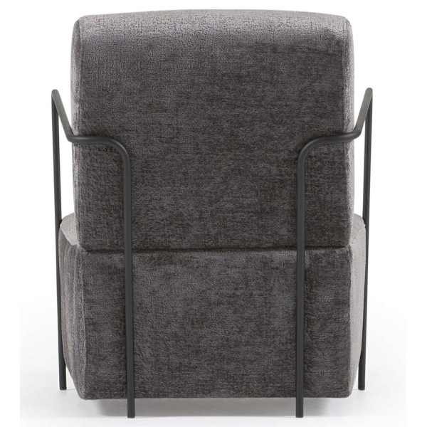 Кресло La Forma GAMER S564BG15 Серый плюшевая синель-6